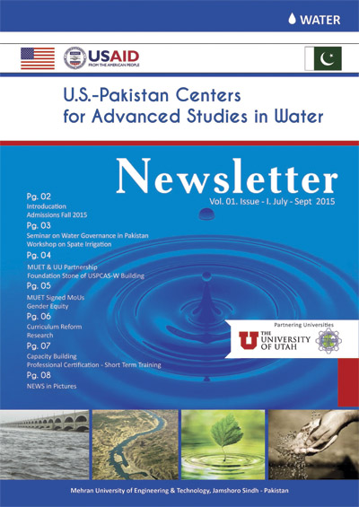 Newsletter Vol-I, Issue-I