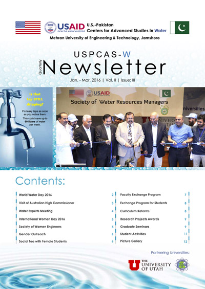 Newsletter Vol-II, Issue-III