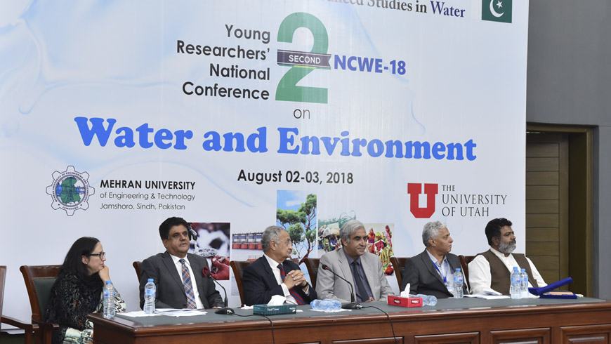 2nd Two-Day Young Researchers National Conference on Water and Environment Concluded at MUET Water Center