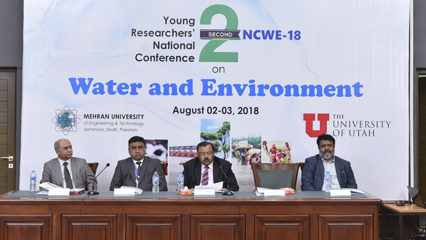 2nd Two-Day Young Researchers’ National Conference on Water and Environment kicks off at USPCAS-W MUET