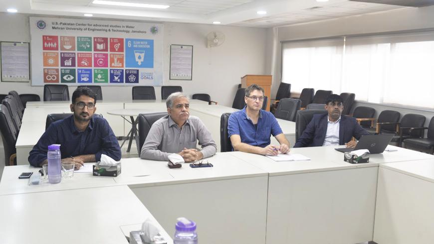A distinguished German delegation from Medico International and HANDS, Pakistan, visited the USPCASW