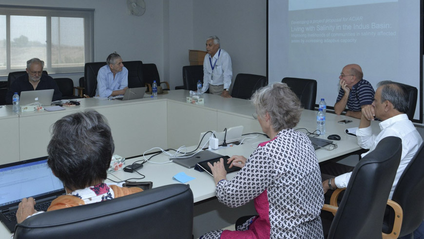 ACIAR in collaboration with Water Center MUET