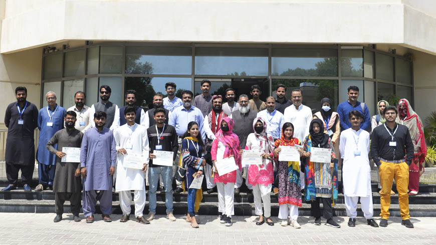 Closing Ceremony of three Days of Training on Geographical Information System (GIS), Remote Sensing (RS) & Use of Software IPI 2WIN for Resistivity Data Processing & Interpretation