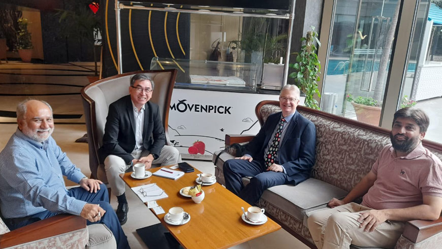 Director of USPCAS-W, Mehran UET, Holds Productive Meeting for Future Collaboration