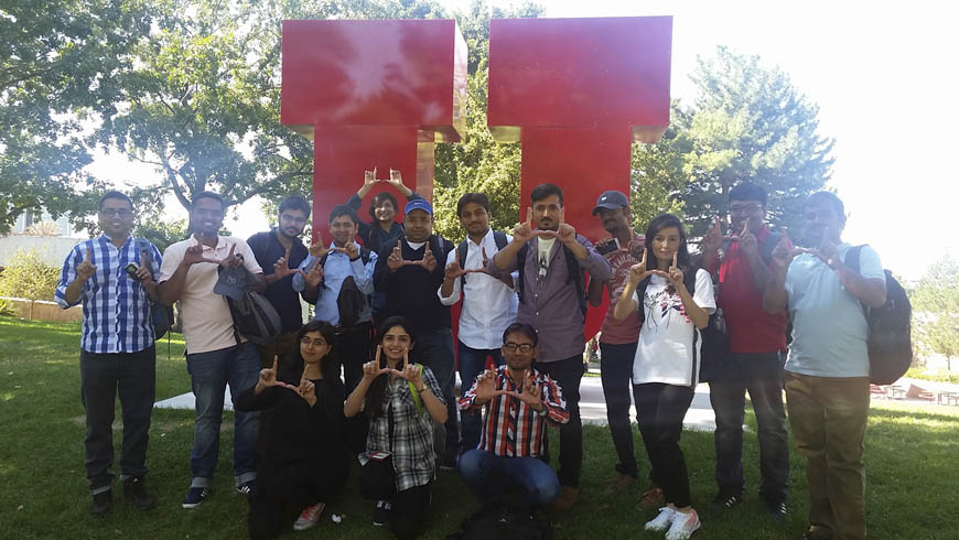 Exchange Students and Faculty arrived at University of Utah, USA