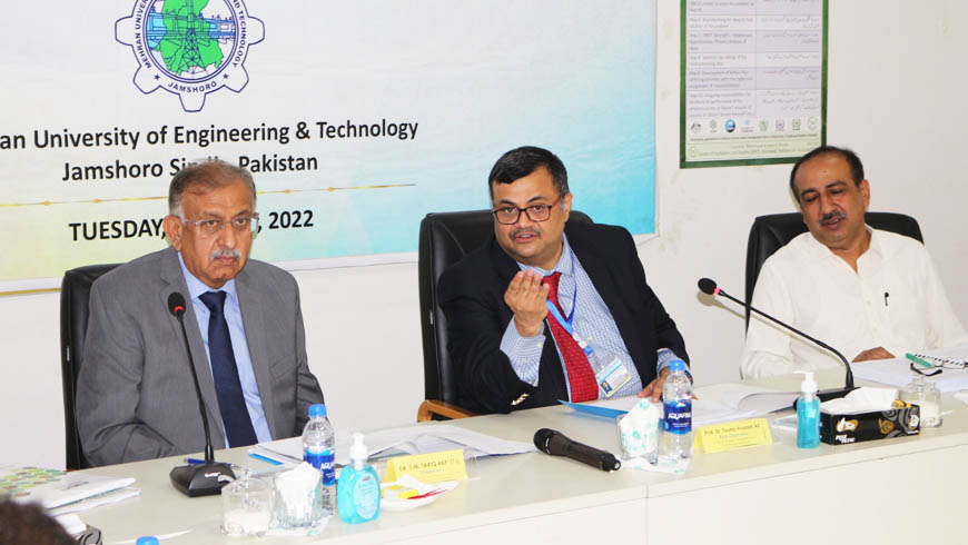 Experts from Charter Inspection and Evaluation Committee, Sindh Higher Education Commission visited USPCAS-W