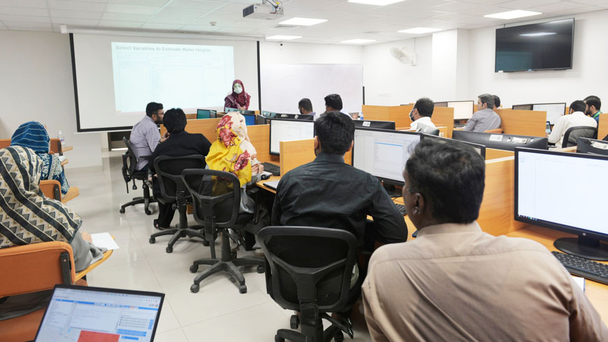Four days of an online training module on Water Resources Management using Geo-Spatial Techniques