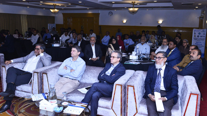 Launch Workshop of Hydro-Agro Informatics Program Held Under Sindh Water & Agriculture Transformation Project