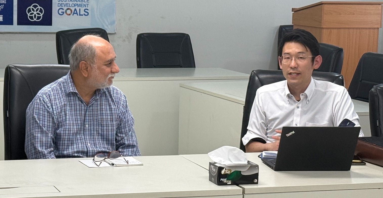 Mr. Jiro Ariyama from FAO Visits the National Water Center, USPCAS-W, to Discuss Acwa Portal Integration with HAI Program