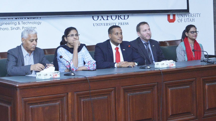 One-Third Alumni from the World`s Largest U.S Alumni Network are in Sindh”, said by Cameron Thomas-Shah, the Cultural Attache` US Consulate General Karachi