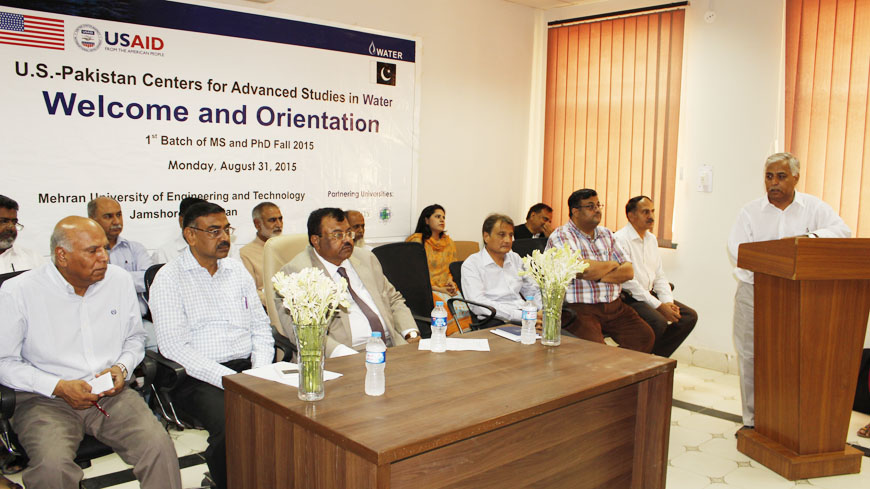 Orientation Session for the first Batch of MS/PhD at USPCAS-W