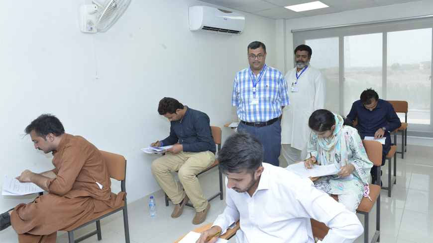 Pre-Admission Test for MS/PhD Sixth Batch held at USPCAS-W Mehran University