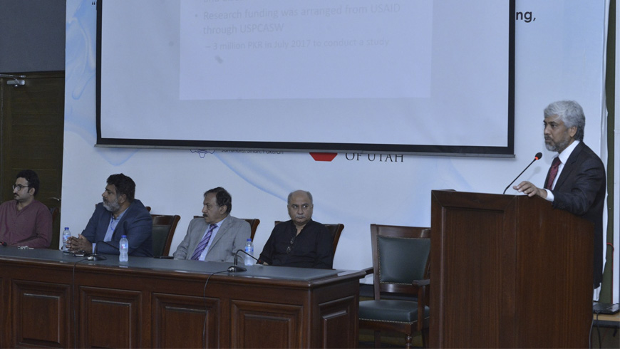 Seminar on Treatment of Industrial Wastewater using an Innovative Membrane Bioreactor held at USPCAS-W