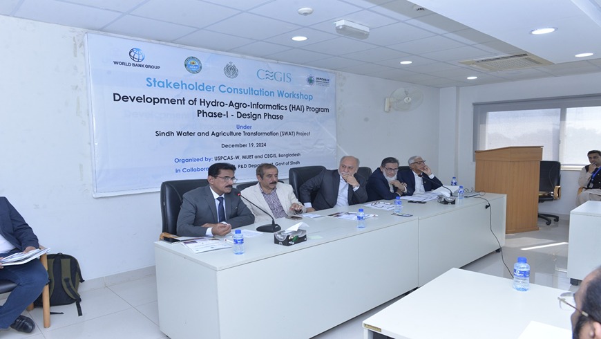 Stakeholder Workshop for Hydro-Agro-Informatics (HAI) Program Development Held at USPCAS-W