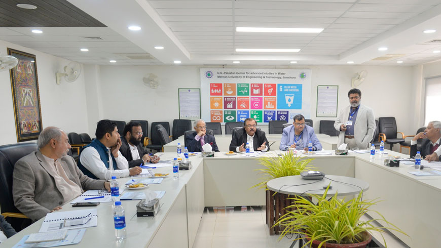 The 10th Board of Governors (BoG) meeting held at the US.-Pakistan Center for Advanced Studies in Water