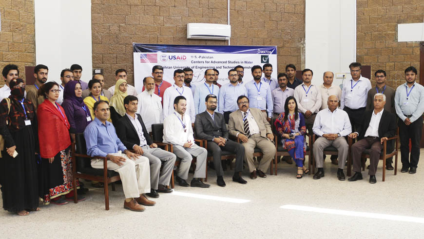 Three-Day Training Workshop on “Geo-informatics” concluded at USPCAS-W, MUET Jamshoro