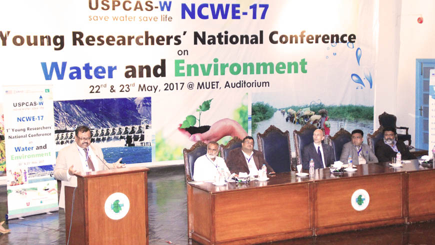 Two-Day First Young Researchers National Conference on Water and Environment at MUET Inaugurated