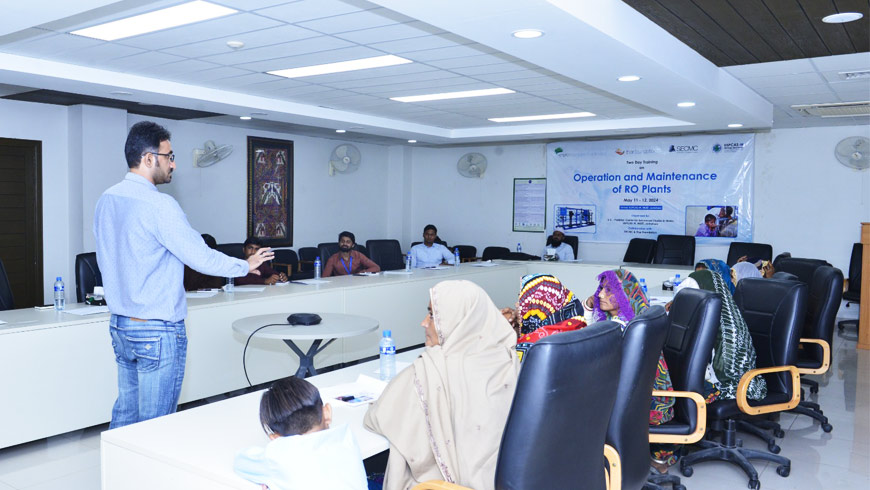 Two-Day RO Operation & Maintenance Training for Male & Female Community RO Operators