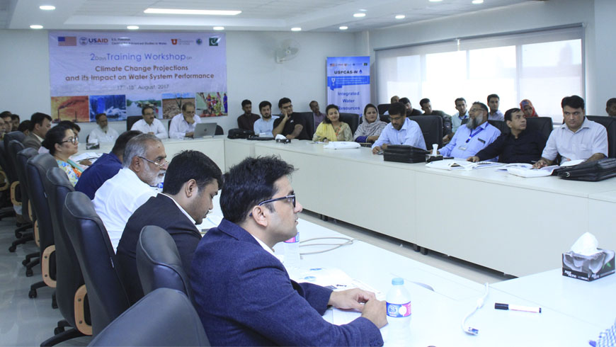 Two-Day Training Workshop on Climate Change Projections Concludes at USPCAS-W MUET