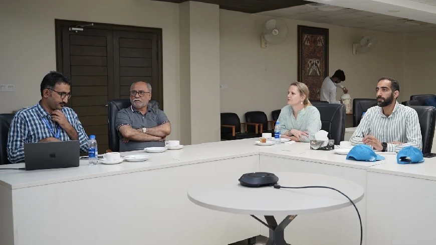 UNOPS Regional Director Sara Netzer Visits USPCAS-W at Mehran University to Explore Water Sector Collaboration