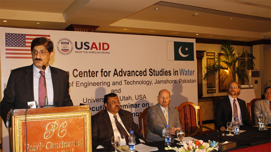 USPCAS-W holds executive seminar on ‘Water Governance in Pakistan’