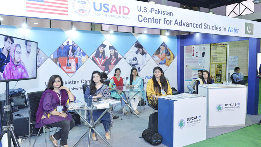 USPCAS-W Participated in 4th Pakistan Water & Energy Expo 2019 at Expo Center Karachi