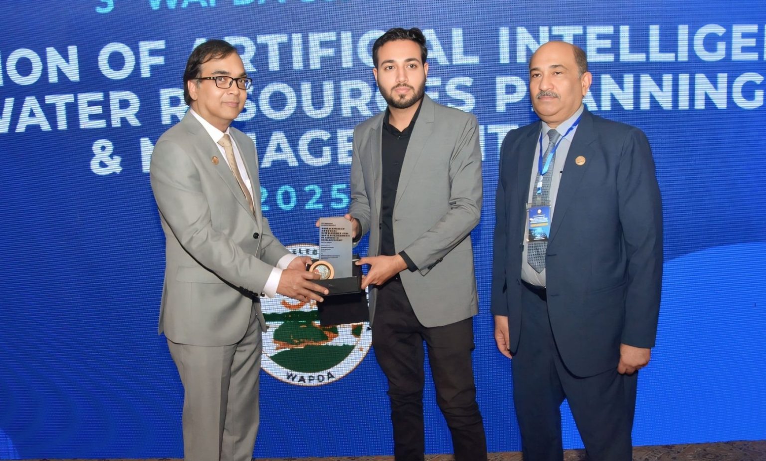 USPCAS-W Scholar Showcases Research at 3rd WAPDA Conference on AI for Water Management