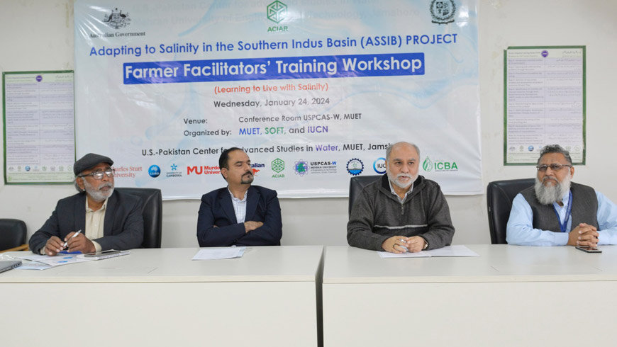 USPCAS-W Training Workshop Highlights: Learning to Live with Salinity