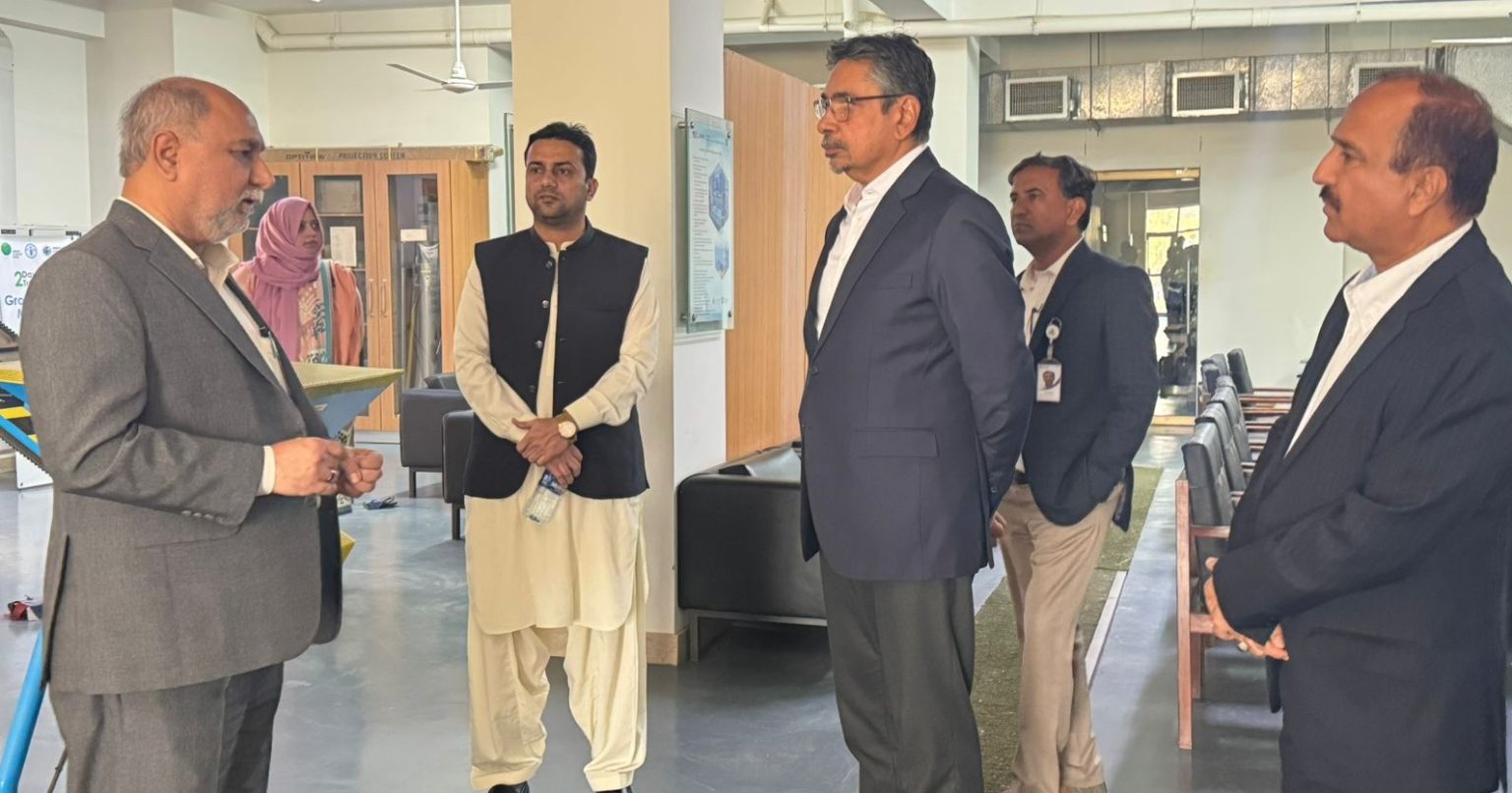 Visit of Engro Group CEO Mr Amir Iqbal at USPCAS-W, Mehran UET Jamshoro