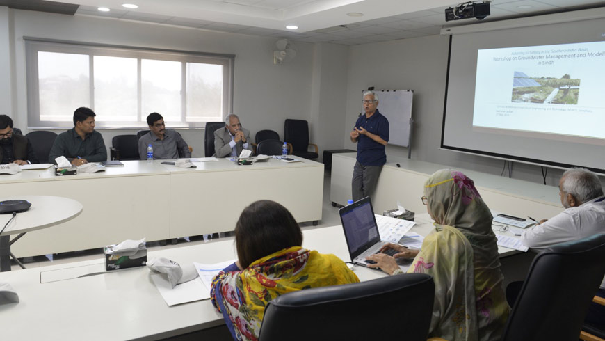 Workshop on Groundwater Management and Modelling in Sindh