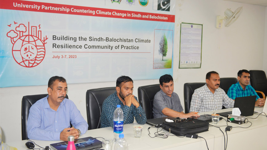 Workshop on Use-Inspired Climate Resilience Research in Sindh and Balochistan at USPCAS-W, Mehran UET