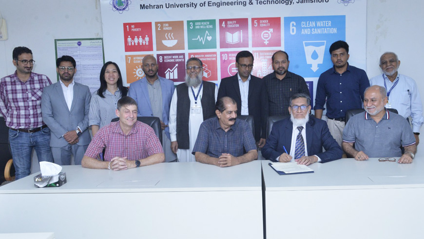 World Bank Implementation Support Mission Visits USPCAS-W, Mehran UET