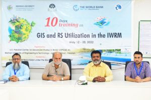 GIS and RS Utilization in IWRM for the Officials under the BIWRMDP Project