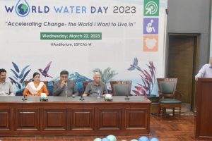 The celebration of World Water Day under the theme Accelerating Change The World I Want to Live in organised by the USPCAS-W