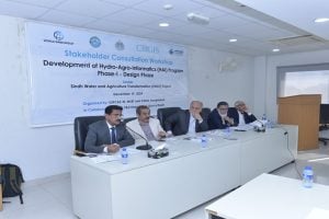 Stakeholder Workshop for Hydro-Agro-Informatics (HAI) Program Development Held at USPCAS-W, Mehran UET