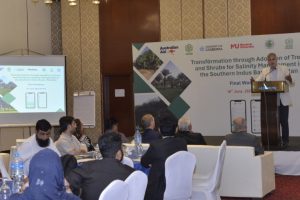 USPCAS-W Hosts Final Workshop on Trees for Salinity Project at Avari Towers, Karachi